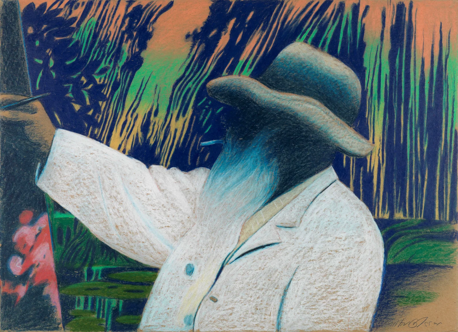 Glaser Milton - "Imaginary life of Claude Monet", 1992