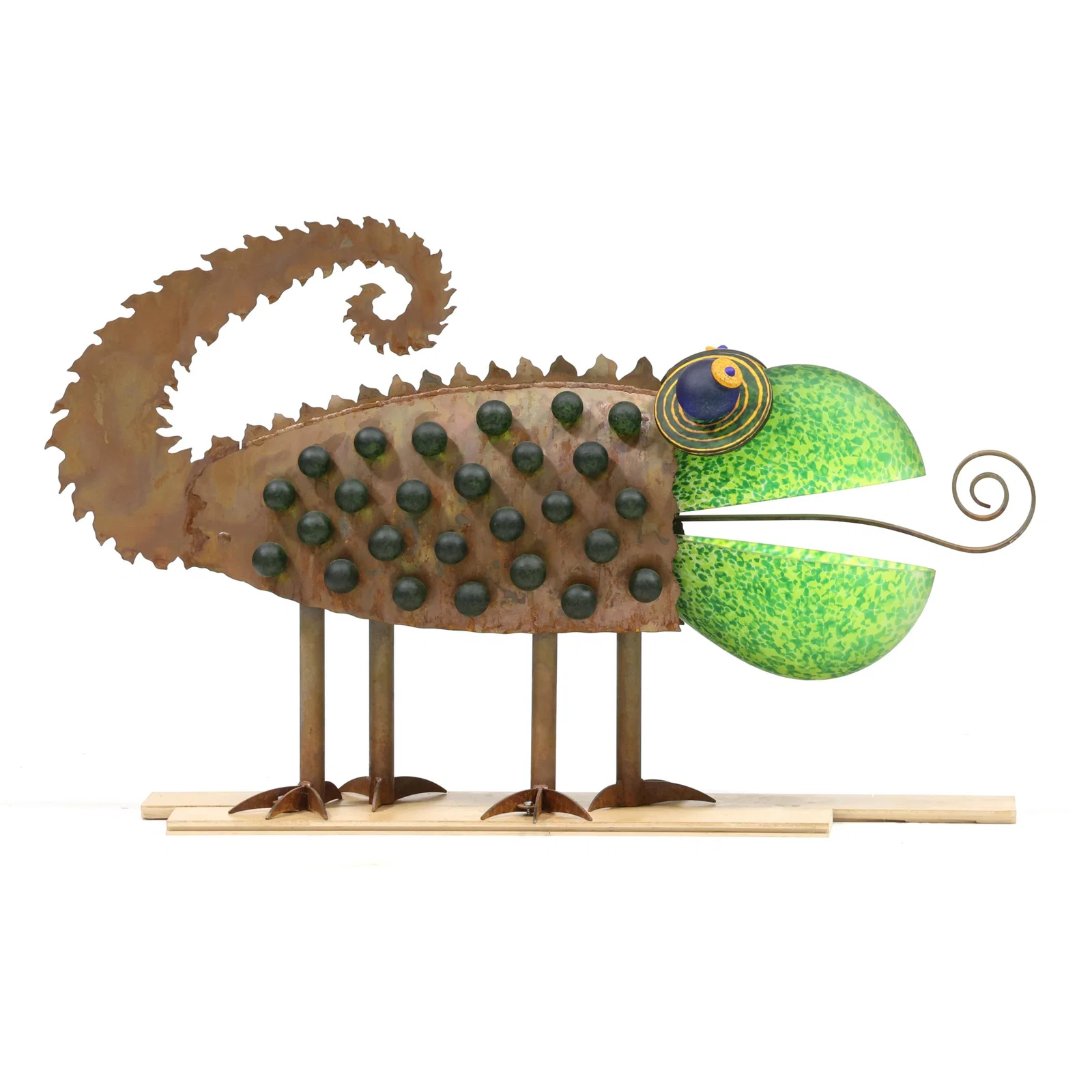 Glasstudio Borowski, Chameleon Outdoor Sculpture