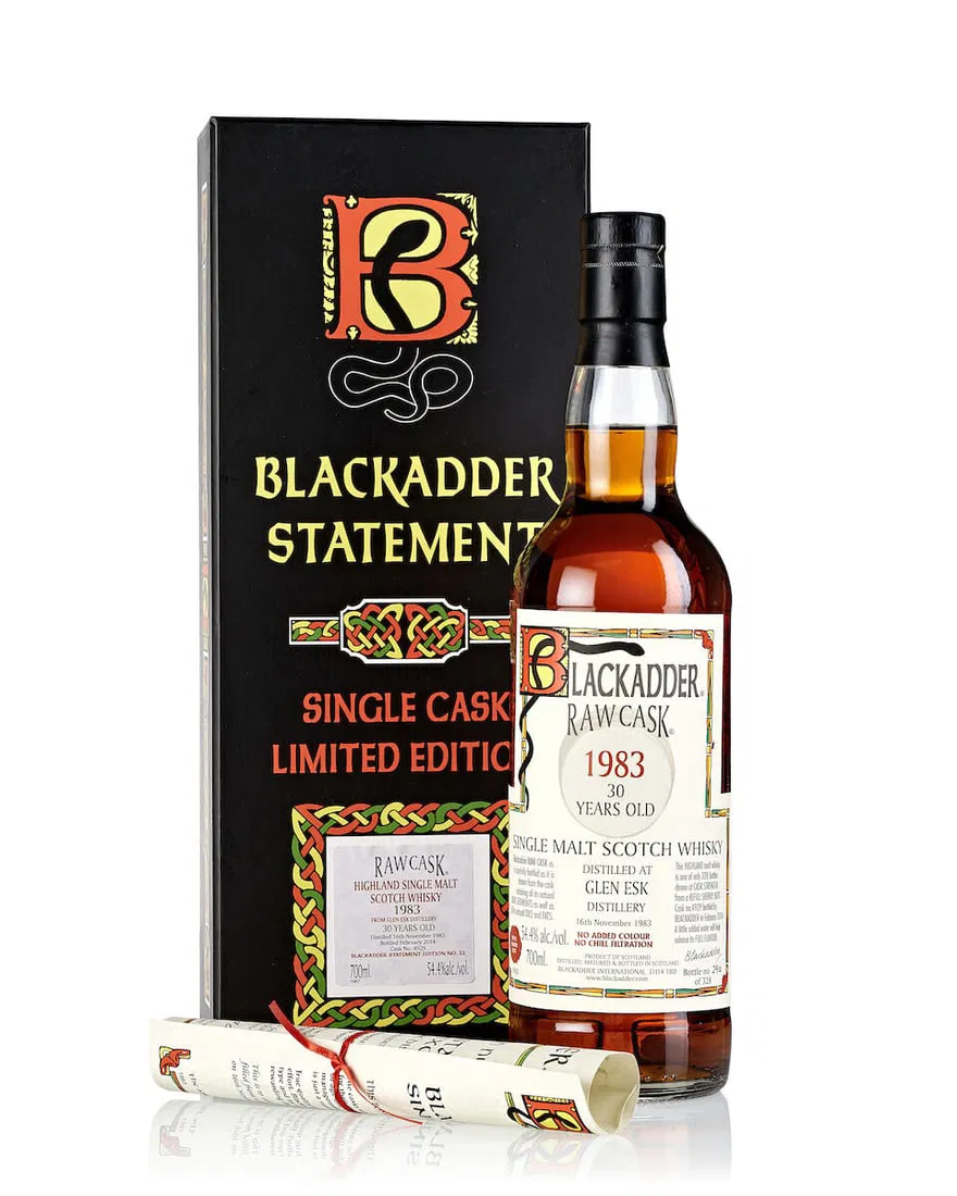 Glenesk Blackadder Raw Cask 30 Year Old Cask #4929, 1983 (1x 700ml)