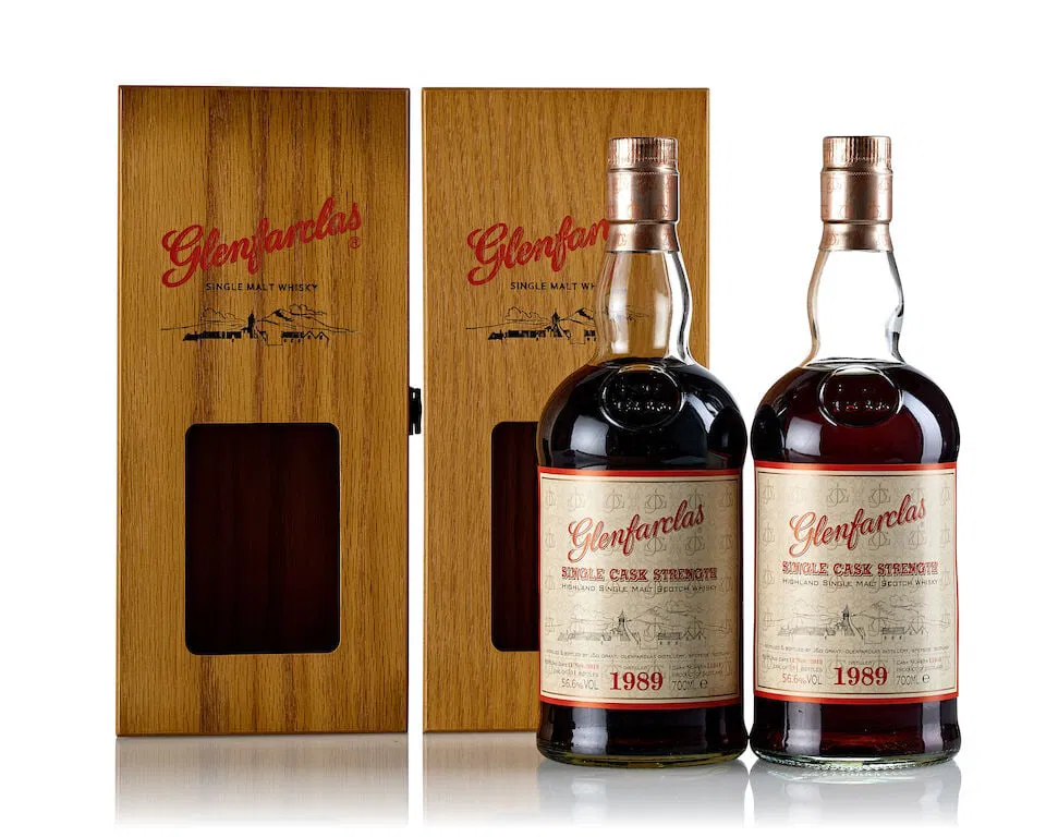 Glenfarclas Cask Strength Cask #11046, 1989 (2x 700ml)