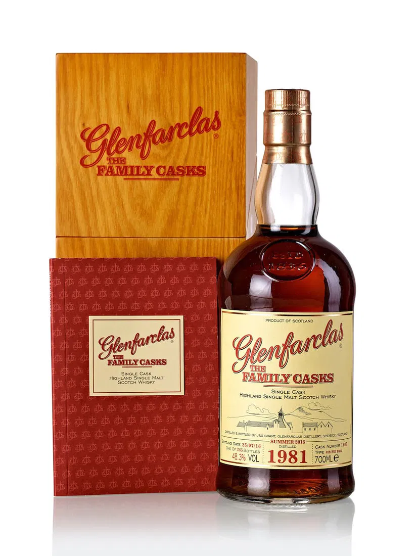 Glenfarclas Family Cask #1607, 1981 (1x 700ml)
