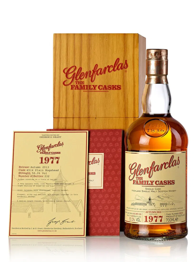 Glenfarclas Family Cask #6514, 1977 (1x 700ml)