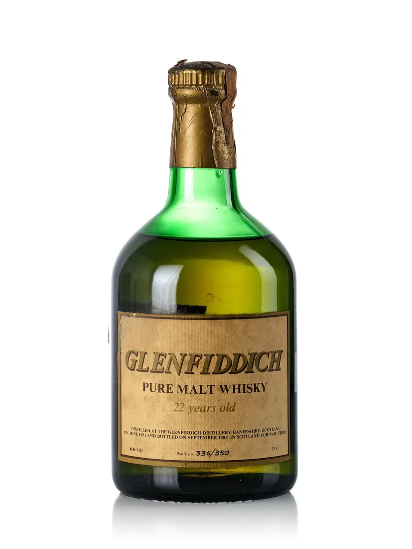 Glenfiddich 22 Year Old, 1961 (1x 750ml)