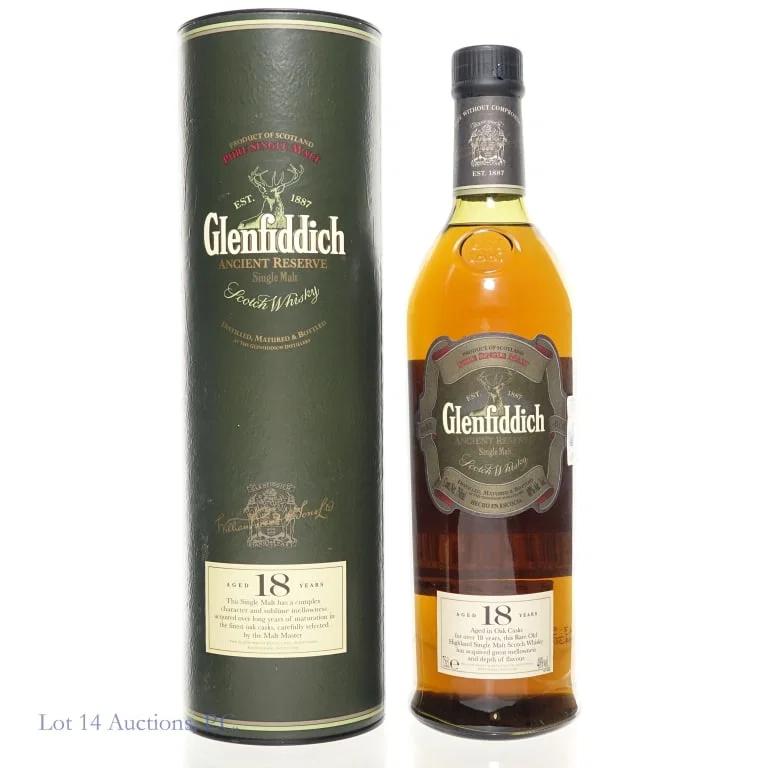 Glenfiddich Ancient Reserve 18 Year SM Scotch