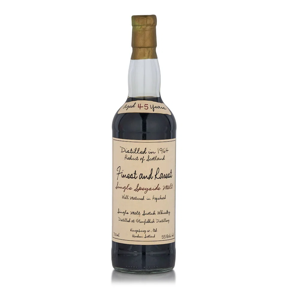 Glenfiddich Kingsbury Finest and Rarest 45 Years Old, 1964 (1 bottle, 700ml)