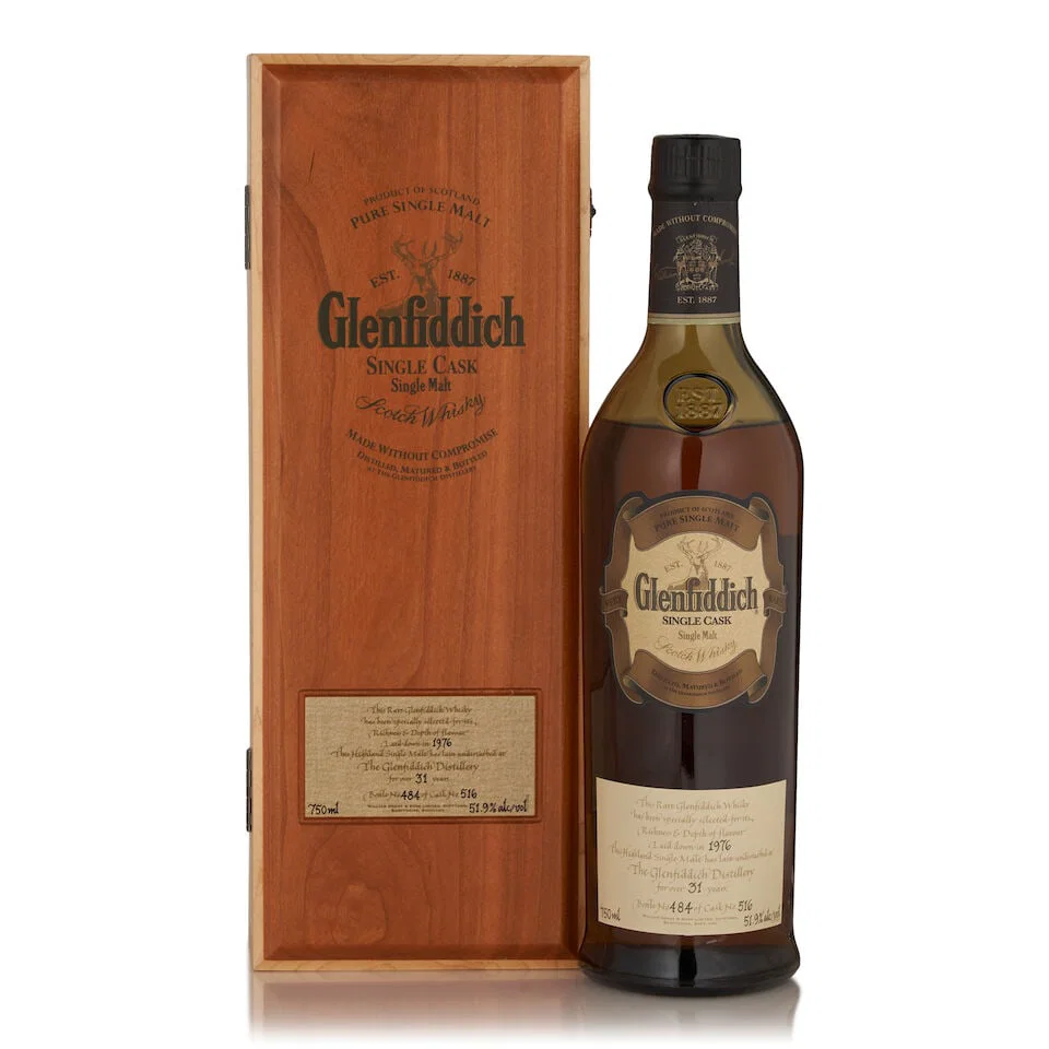Glenfiddich Single Cask 31 Years Old, 1976 (1 bottle, 750ml)