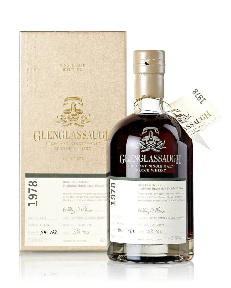 Glenglassaugh 38 Year Old Cask #2343, 1978 (1x 700ml)