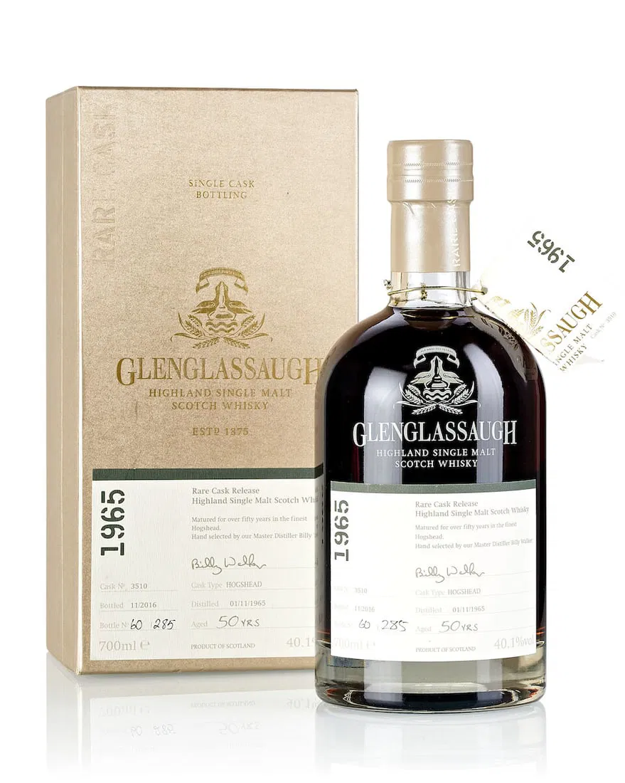 Glenglassaugh 50 Year Old Cask #3510, 1965 (1x 700ml)