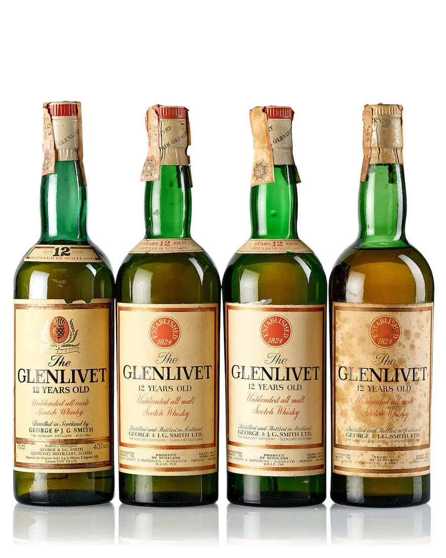 Glenlivet 12 Year Old (4x 750ml)