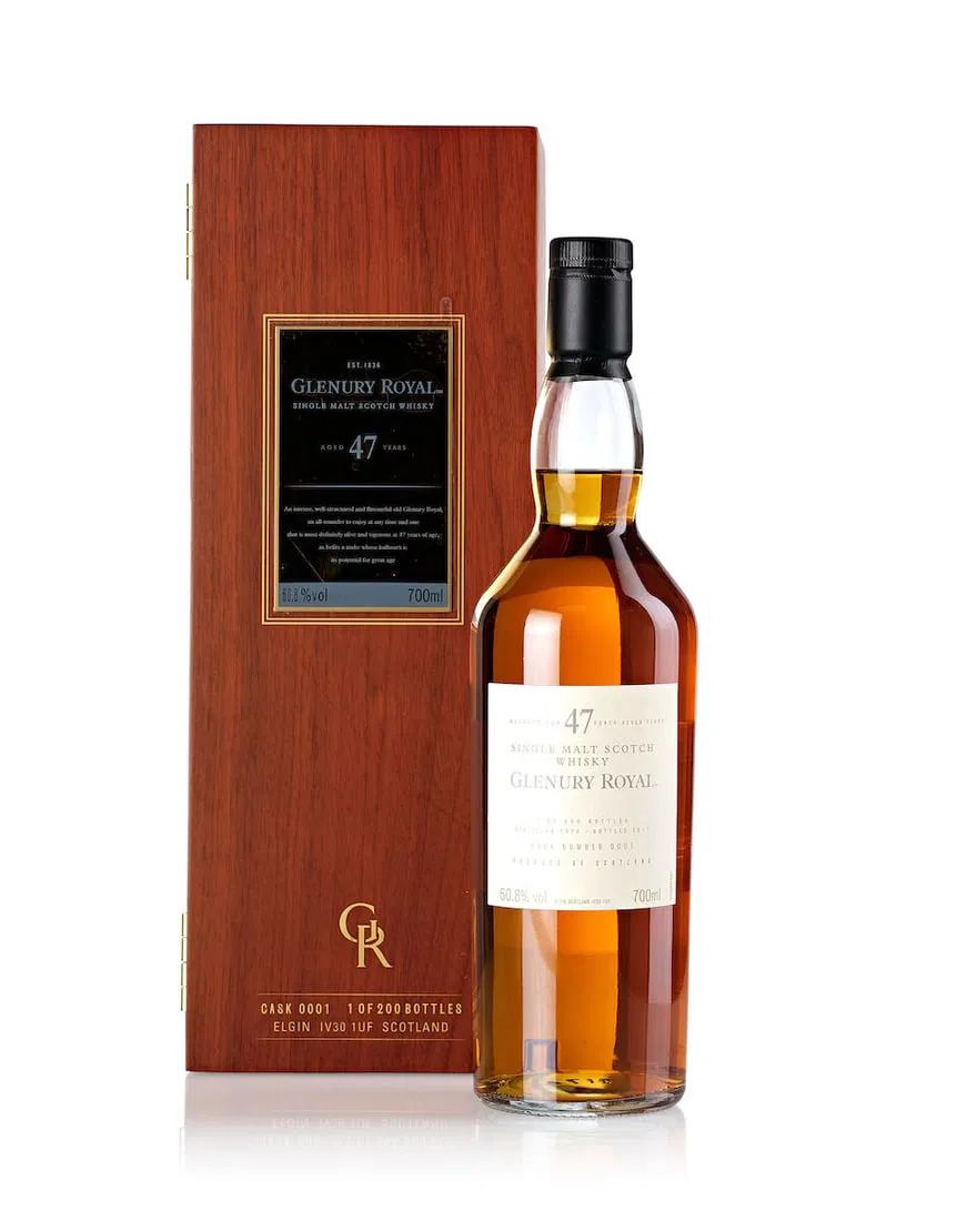 Glenury Royal 47 Year Old Cask #0001, 1970 (1x 700ml)