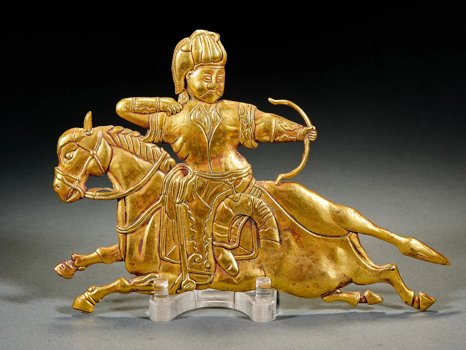 Gold Khitan Figure