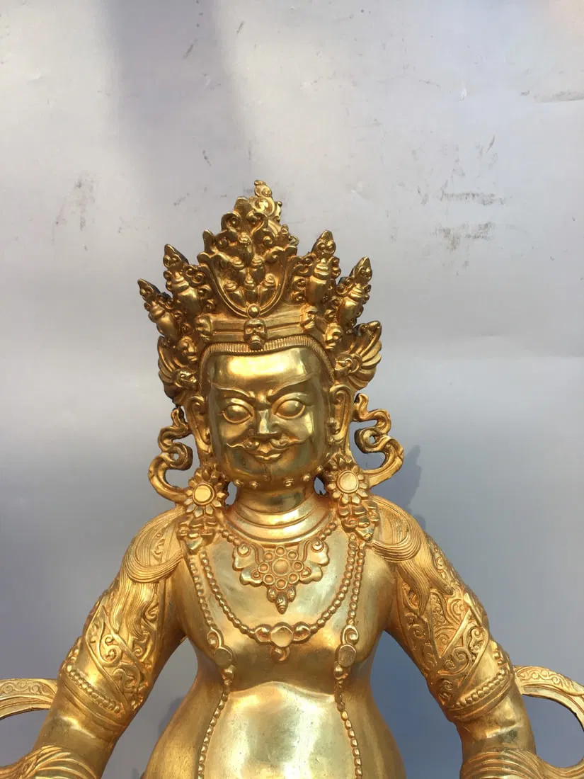 Golden Wealth God Statue