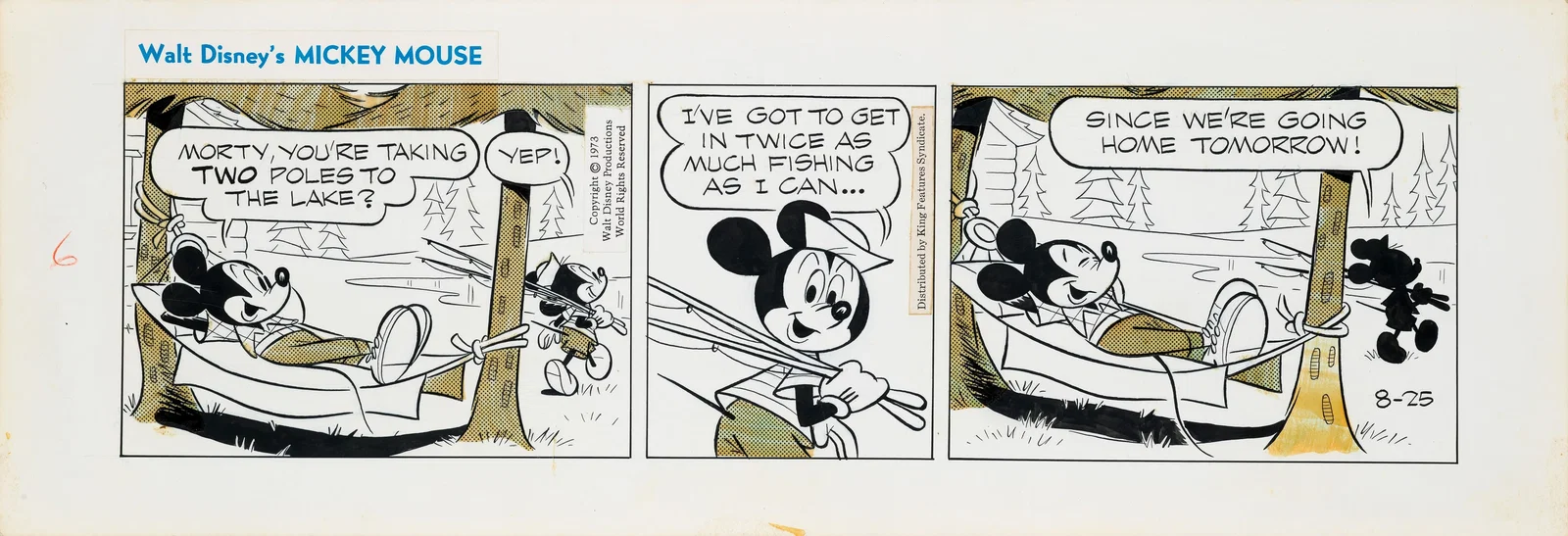 Gottfredson Floyd - "Mickey Mouse", 1973
