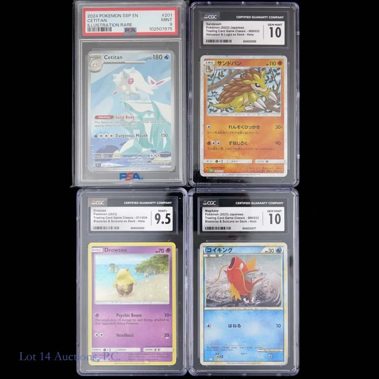 Graded Pokemon Cards, Some Japanese (4)