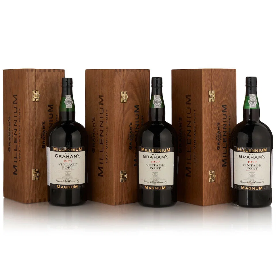 Graham's Millennium Vintage Port, 1977 (3 bottles, 1.5L)