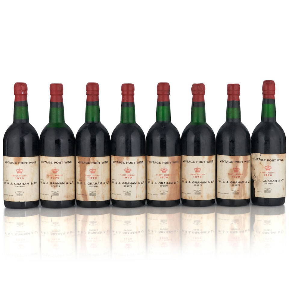 Graham's Vintage Port, 1970 (8 bottles, 750ml)