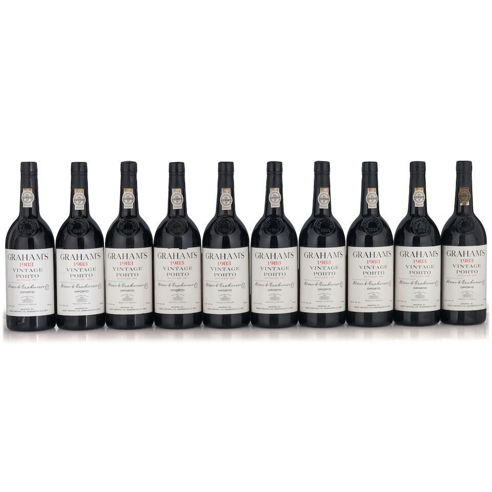 Graham's Vintage Port, 1983 (10 bottles, 750ml)
