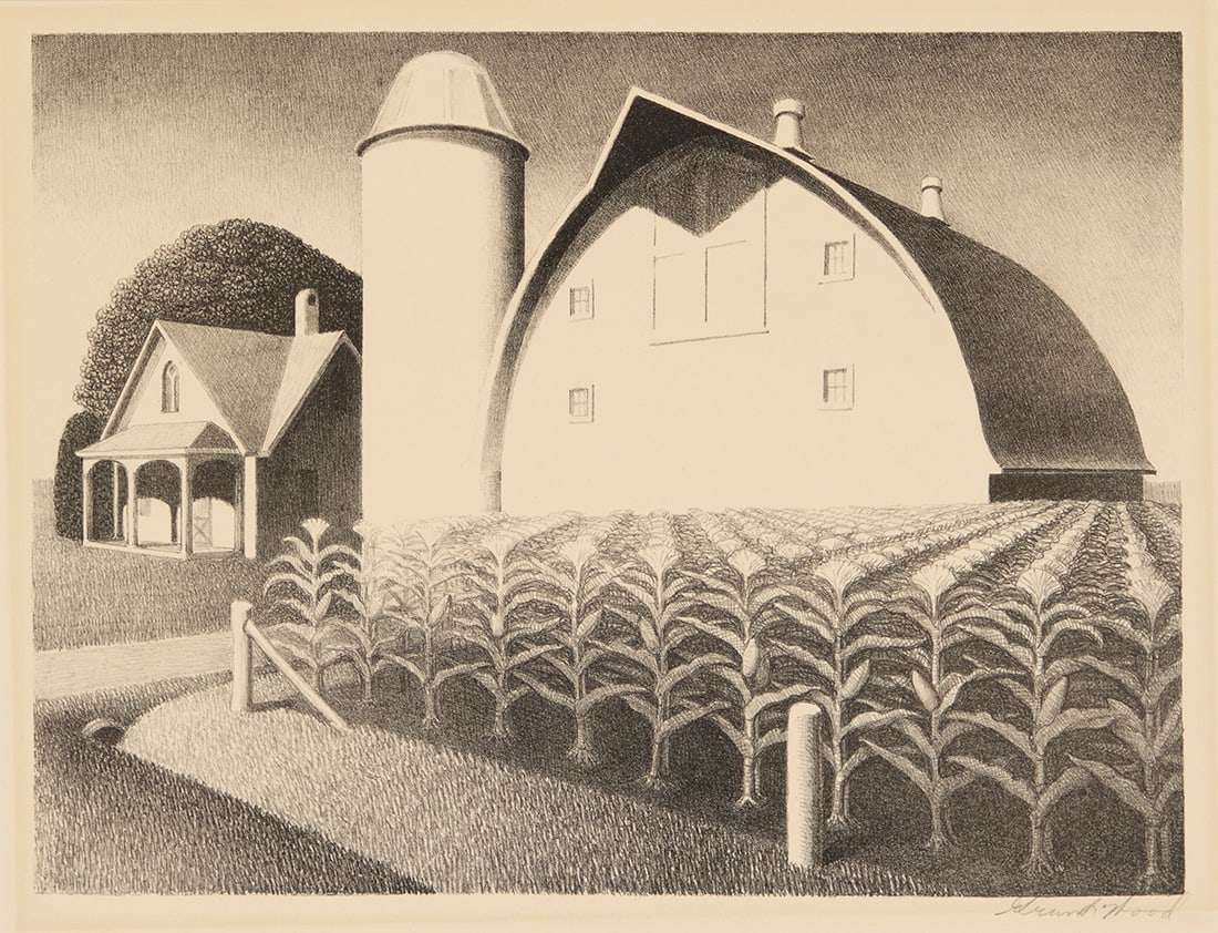Grant Wood (1891-1942), "Fertility," 1939