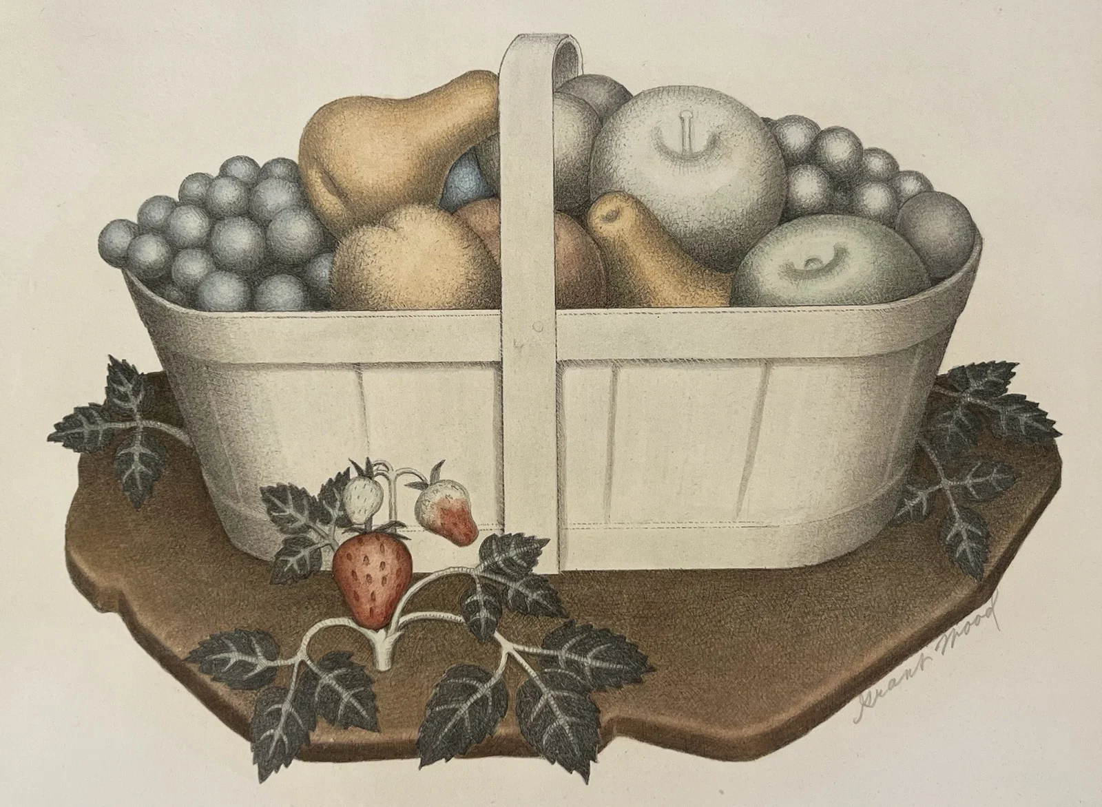 Grant Wood "Fruit"