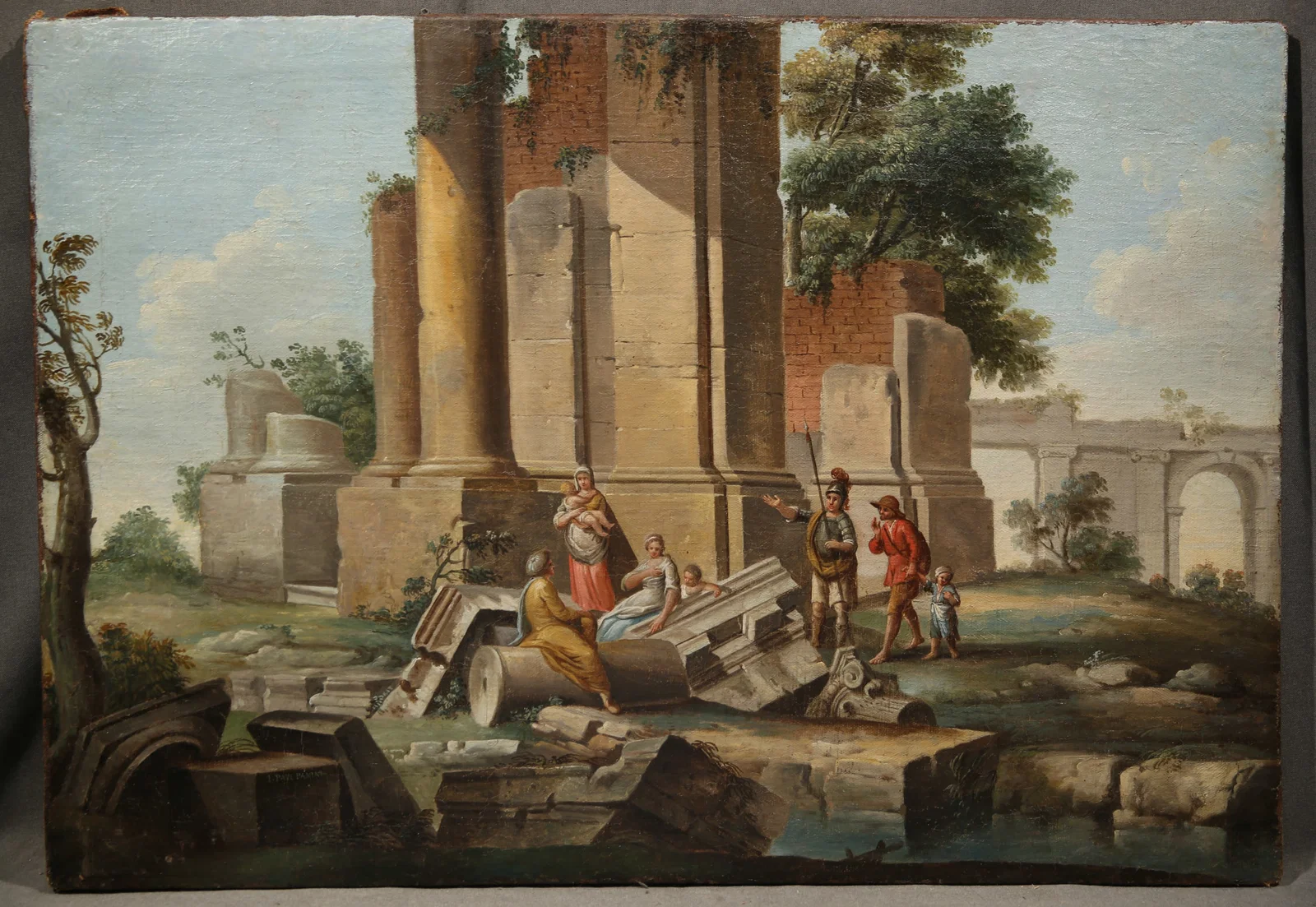 Greek or Roman Scene - Giovanni Paolo Panini