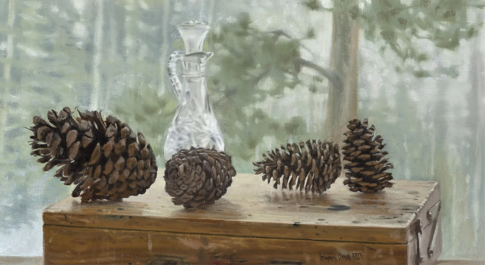 Gregory Block, Pine Cones, 2013