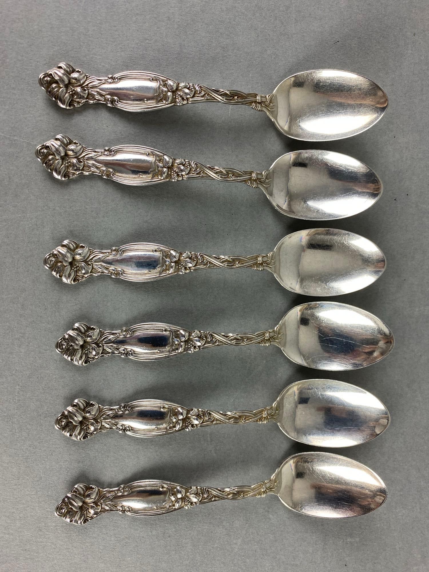 Group of 6 Sterling Silver Spoons
