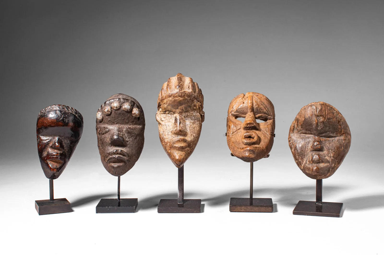 GROUP OF DAN PASSPORT MASKS
