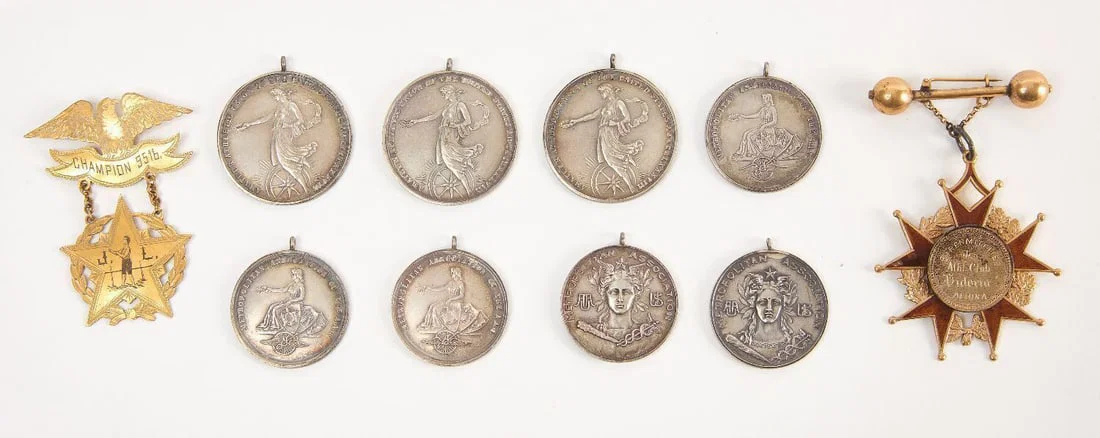 Group of Early Athletic Medals