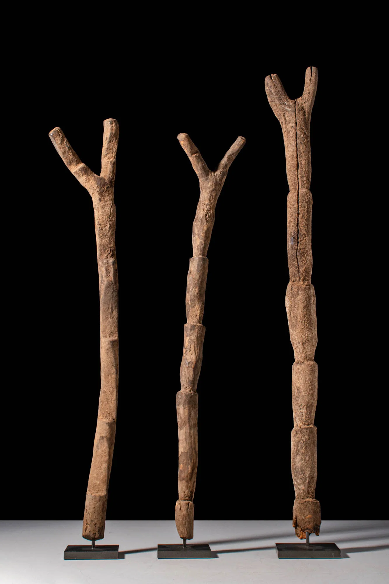 GROUP OF MALI DOGON LADDERS
