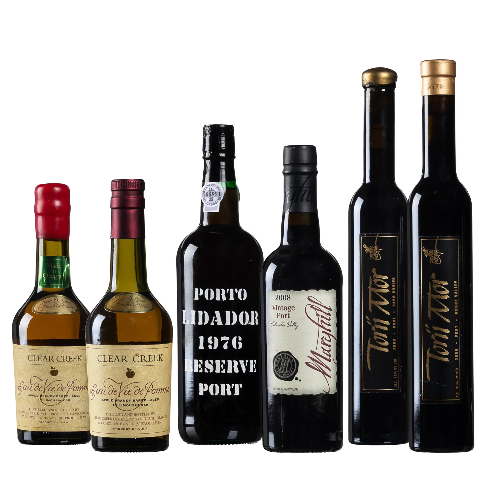 Group of Port and Brandy