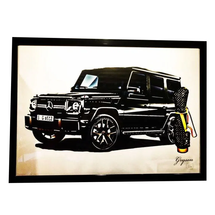 Gryson Art 3L Gelandewagen Vuitton Homage Parody Art