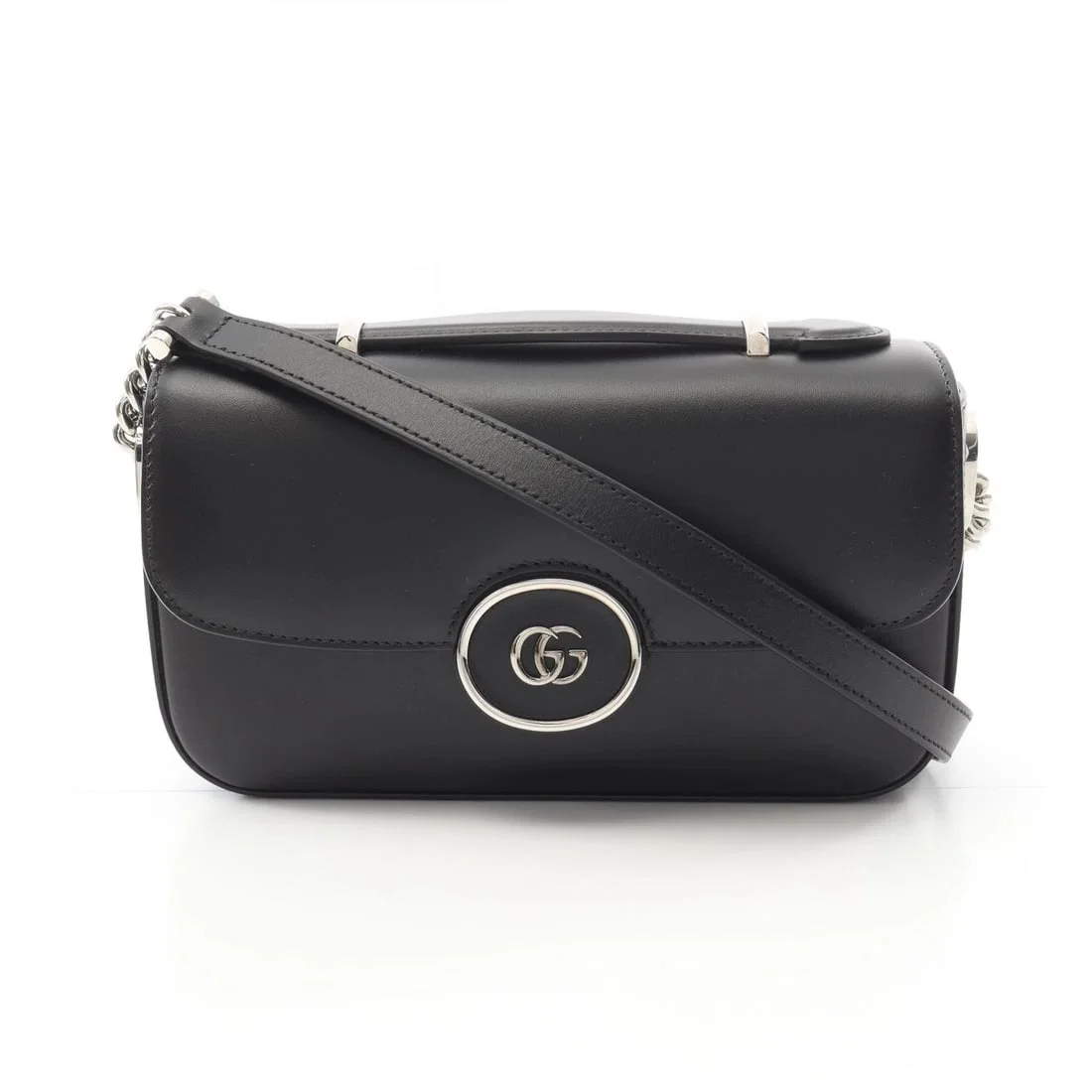 GUCCI DOUBLE G CROSSBODY SHOULDER BAG