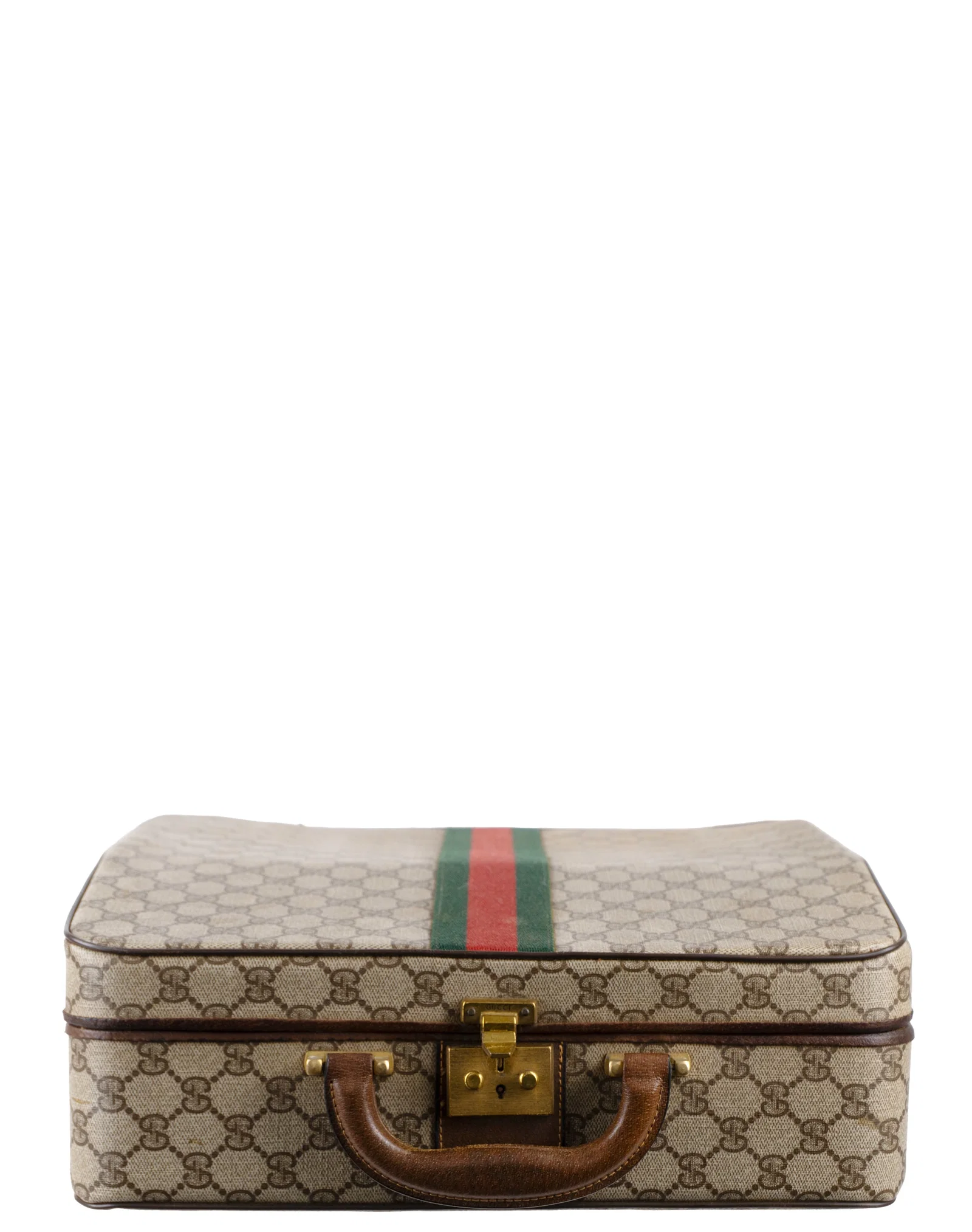 Gucci - GUCCI x OLIVETTI – "Lettera 35" Typewriter in Gucci Carry Case – Circa 1970s-1980s