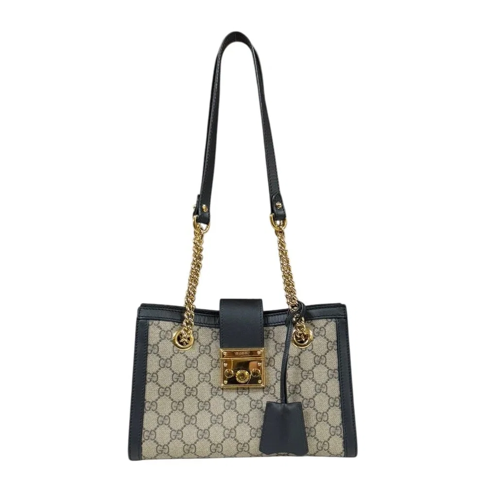 GUCCI SHOULDER BAG GG SUPREME CANVAS GG SUPREME