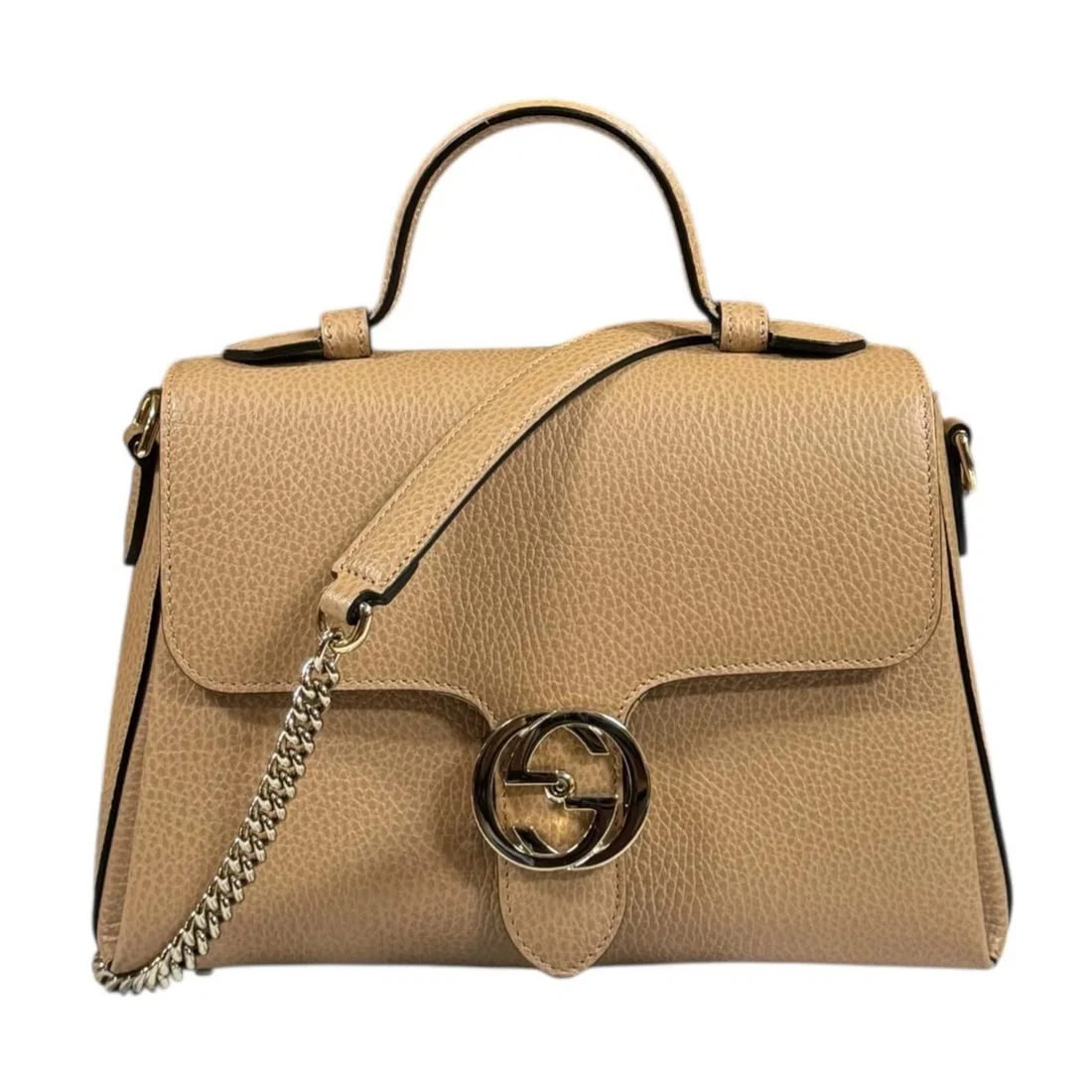 GUCCI SHOULDER BAG LEATHER 2WAY