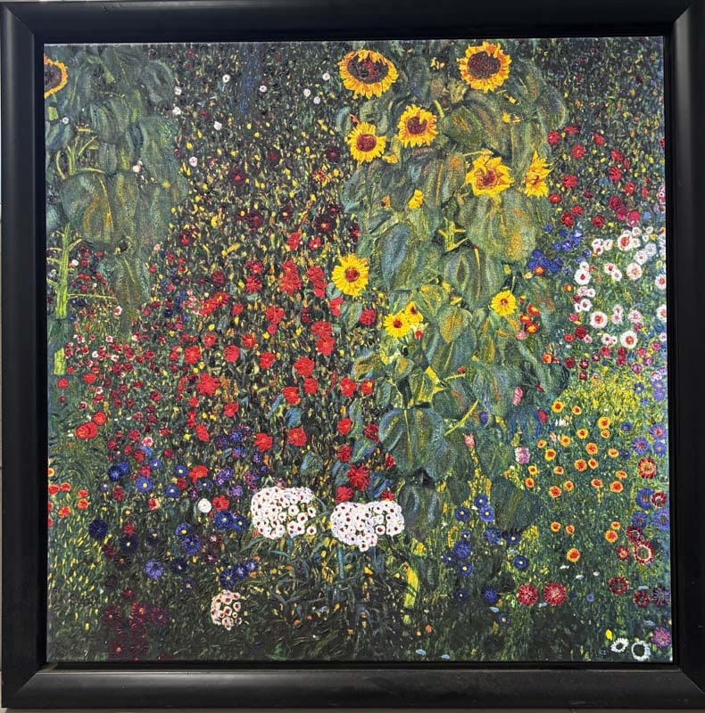 Gustav Klimt (Austrian 1862-1918) Hand Embellished Painting on canvas Limited Edition.