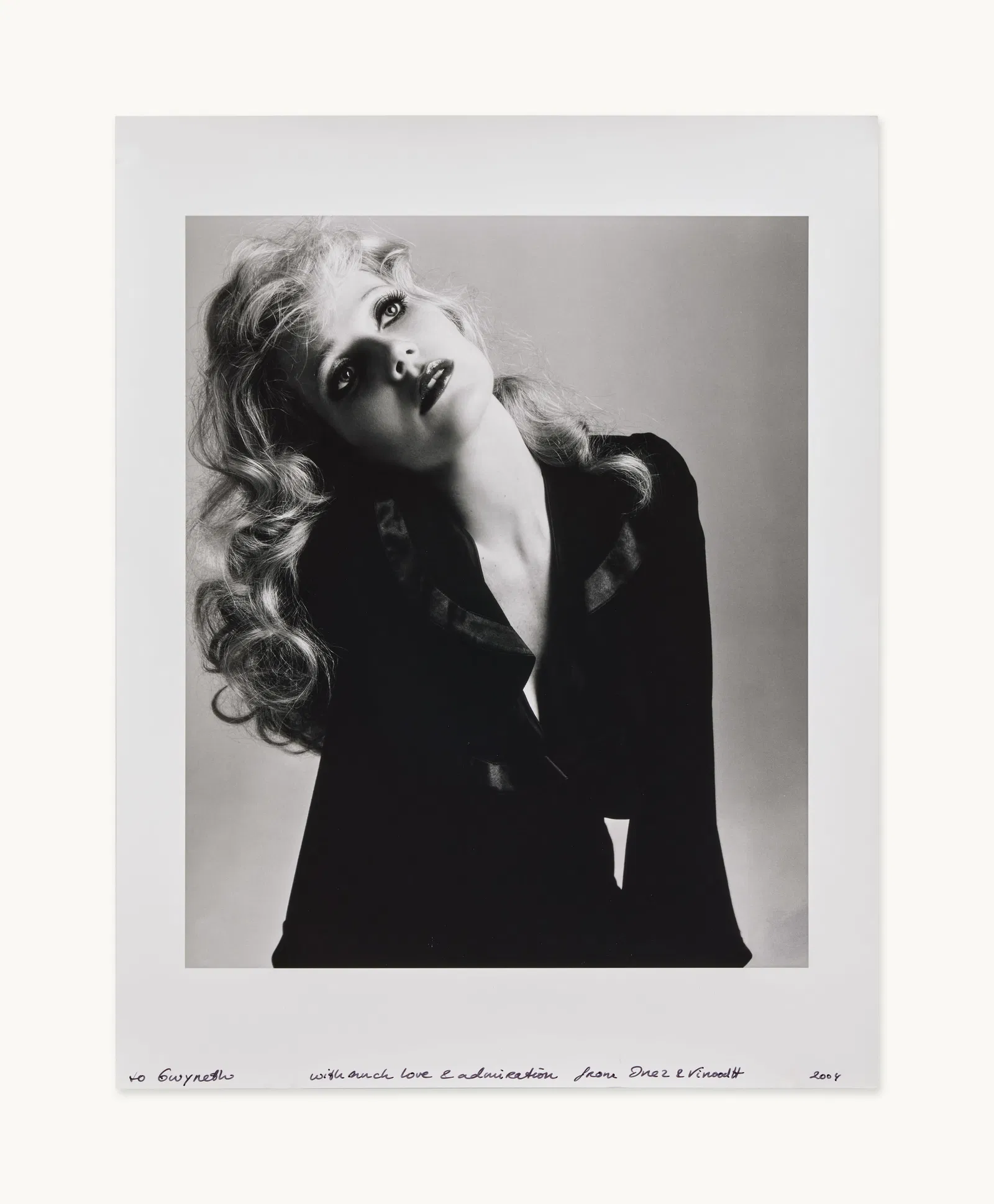 Gwyneth Paltrow | 2004 Inez & Vinooh New York Magazine Black White Portrait