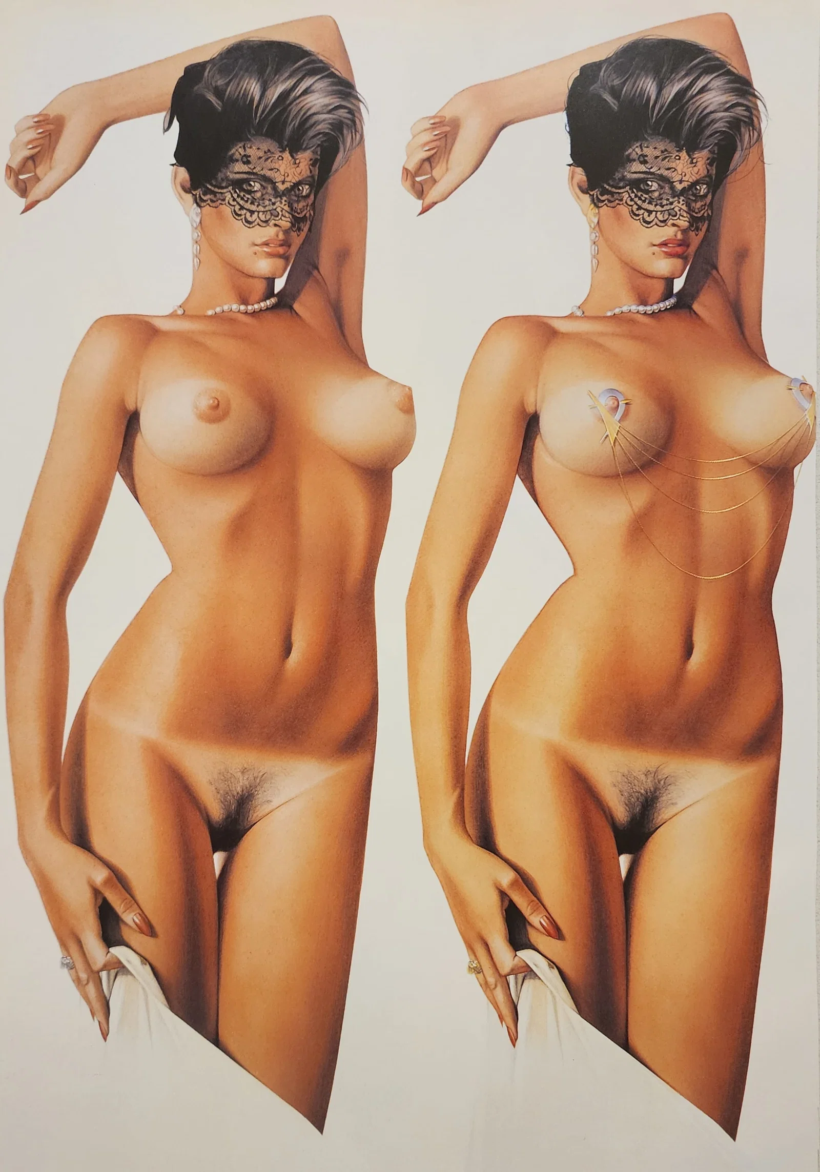 Hajime Sorayama, The Gynoids 1993 - Large format offset lithograph