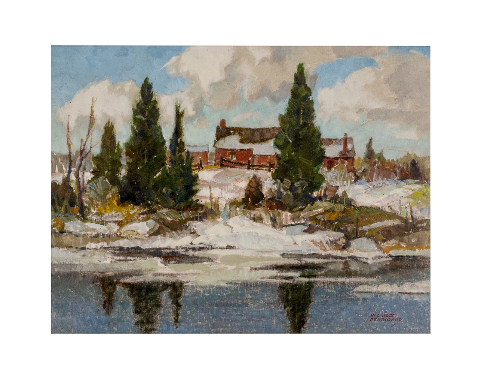 Hal Ross, Perrigard - "signs of springtime eastern townships "