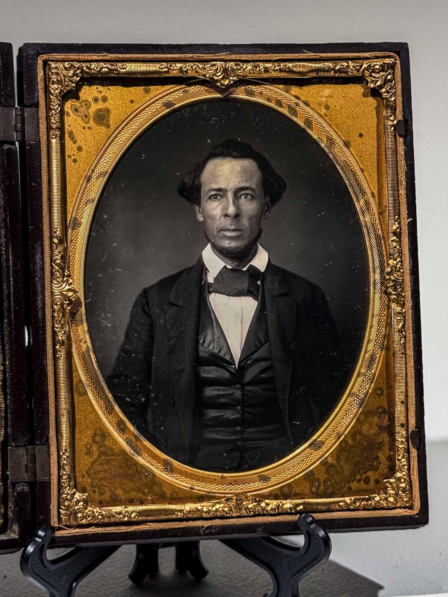 Half Plate Daguerreotype, Man Portrait, Possible Beckwourth
