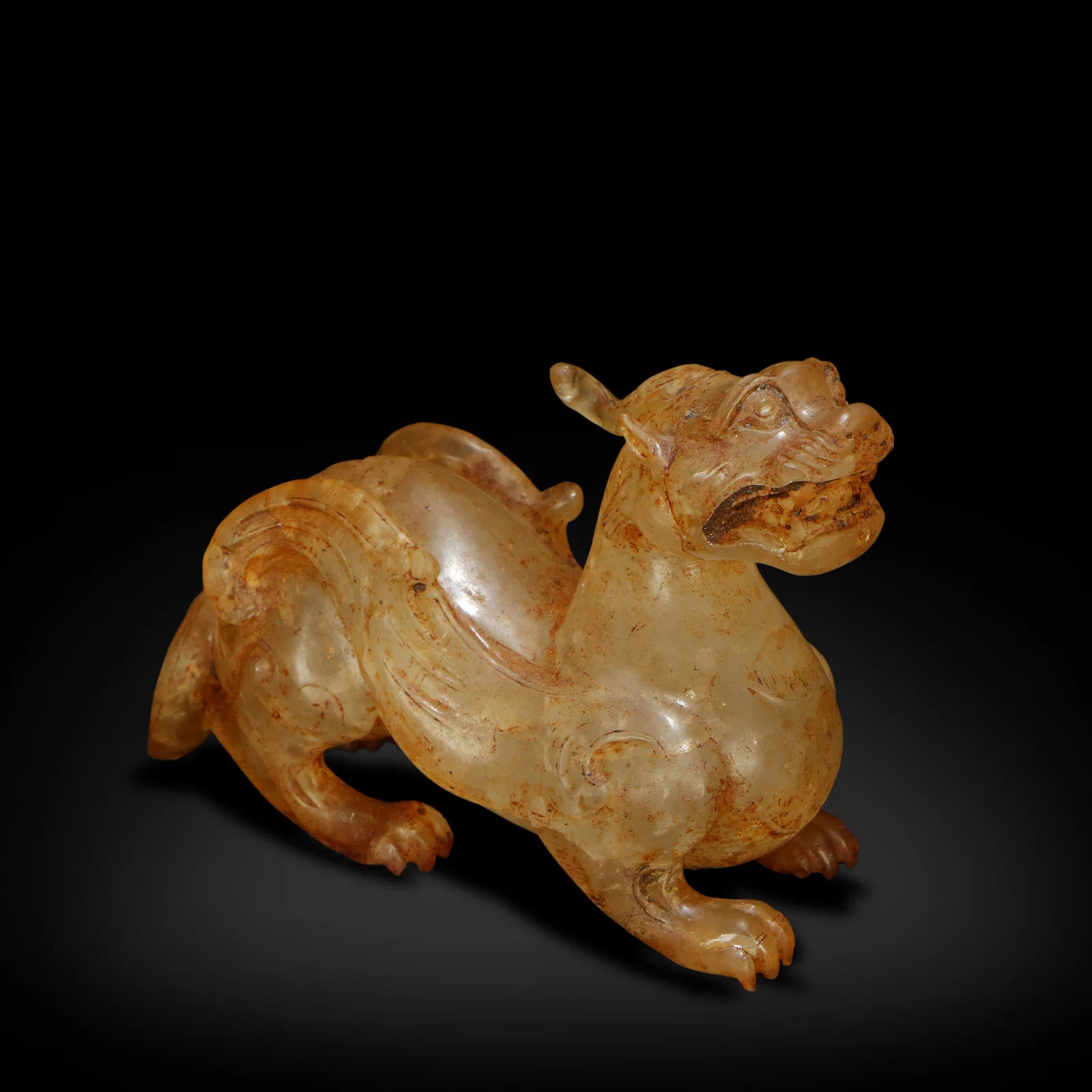 Han Dynasty Crystal pixie ornament