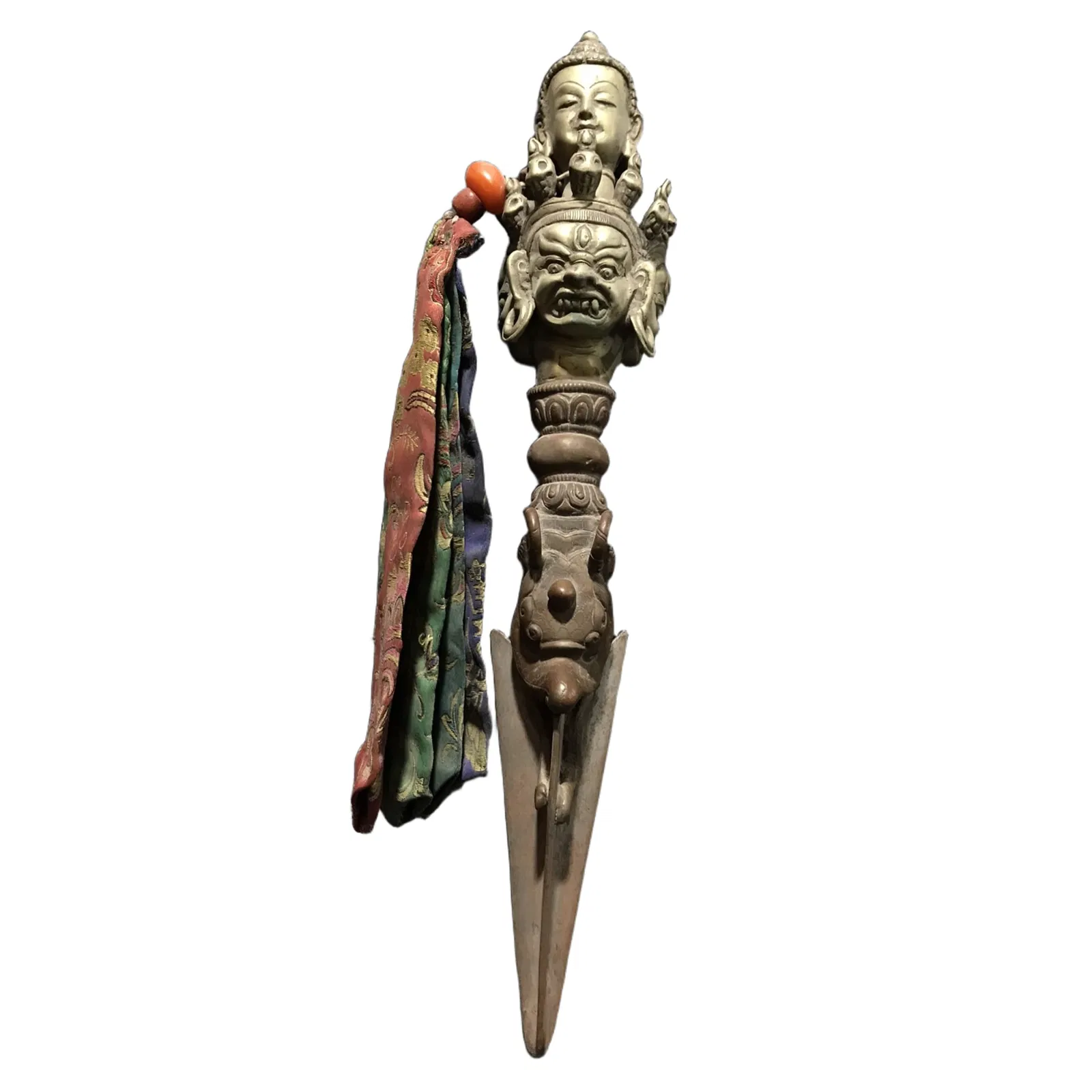 Handcrafted Old Copper Ritual Vessel