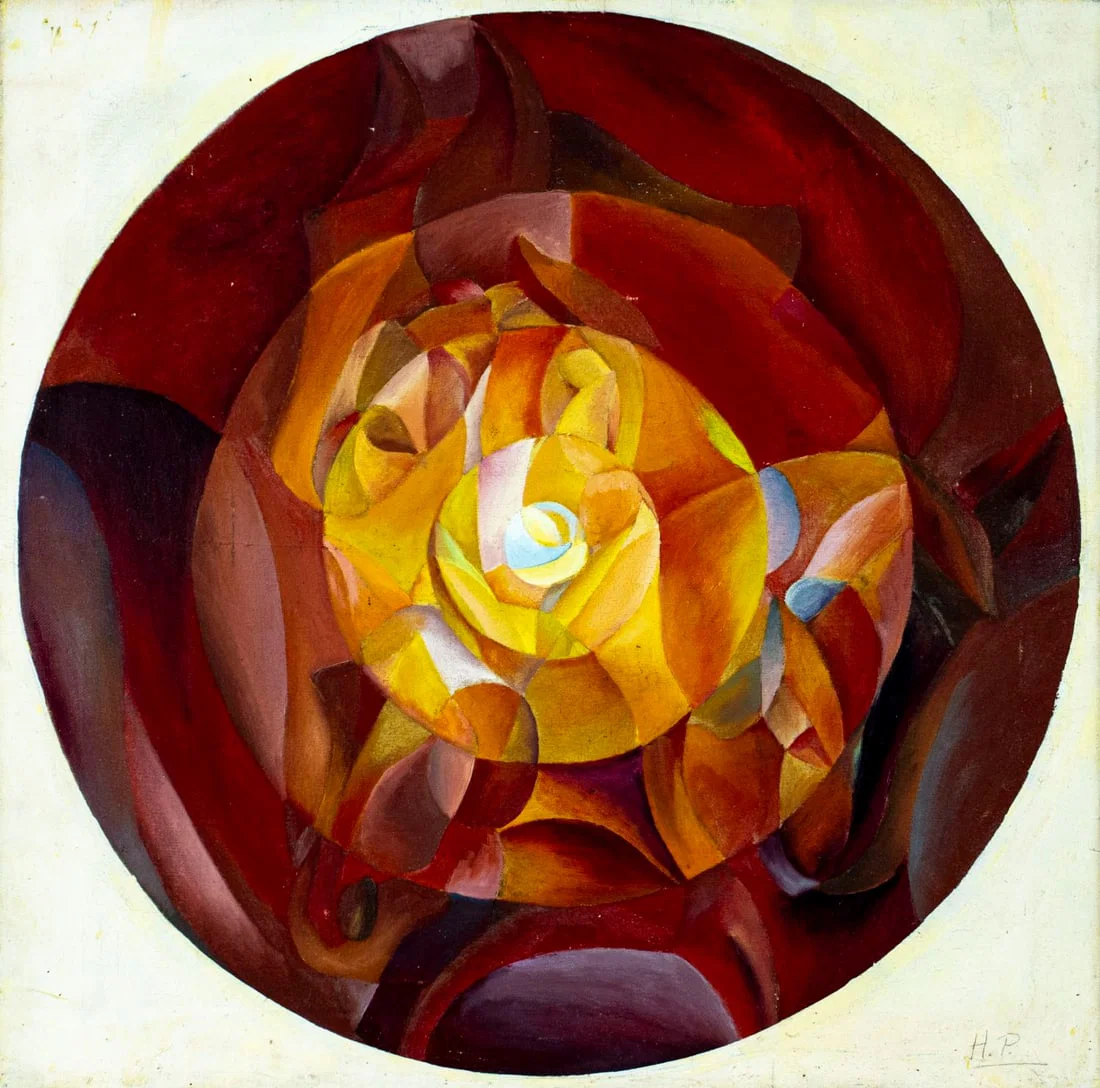 Hansha Patel (India,mid 20C) oil painting