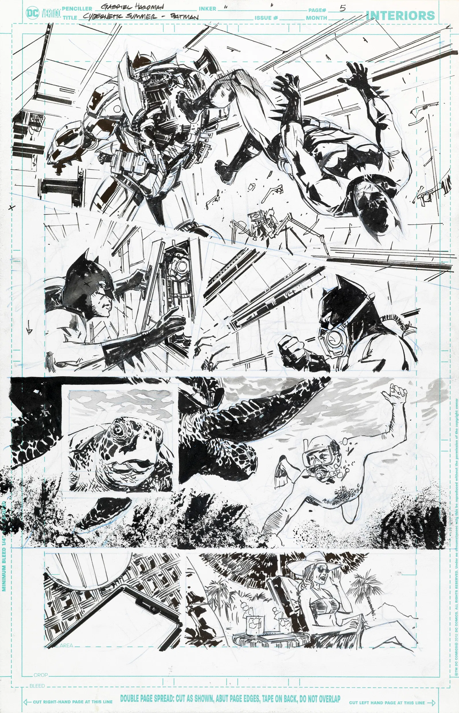 Hardman Gabriel - "DC Cybernetic Summer - Batman: The Limits of Control", 2020