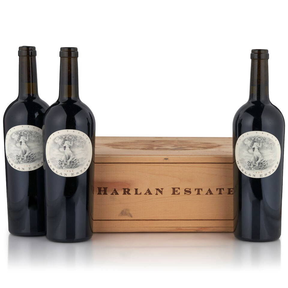 Harlan Estate, 1996 (3 bottles, 750ml)