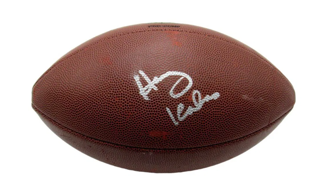 Harry Kalas Signed Wilson NFL Football with JSA Authentication