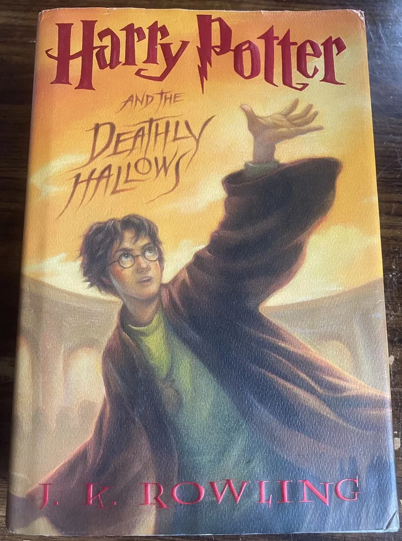 Harry Potter and the Deathly Hallows J.K. Rowling 1st/1st 2007 RARE Page Error