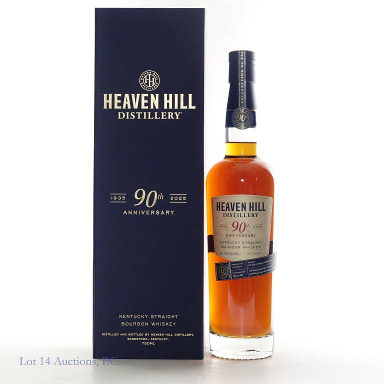 Heaven Hill 90th Anniversary Bourbon (107 Pr)