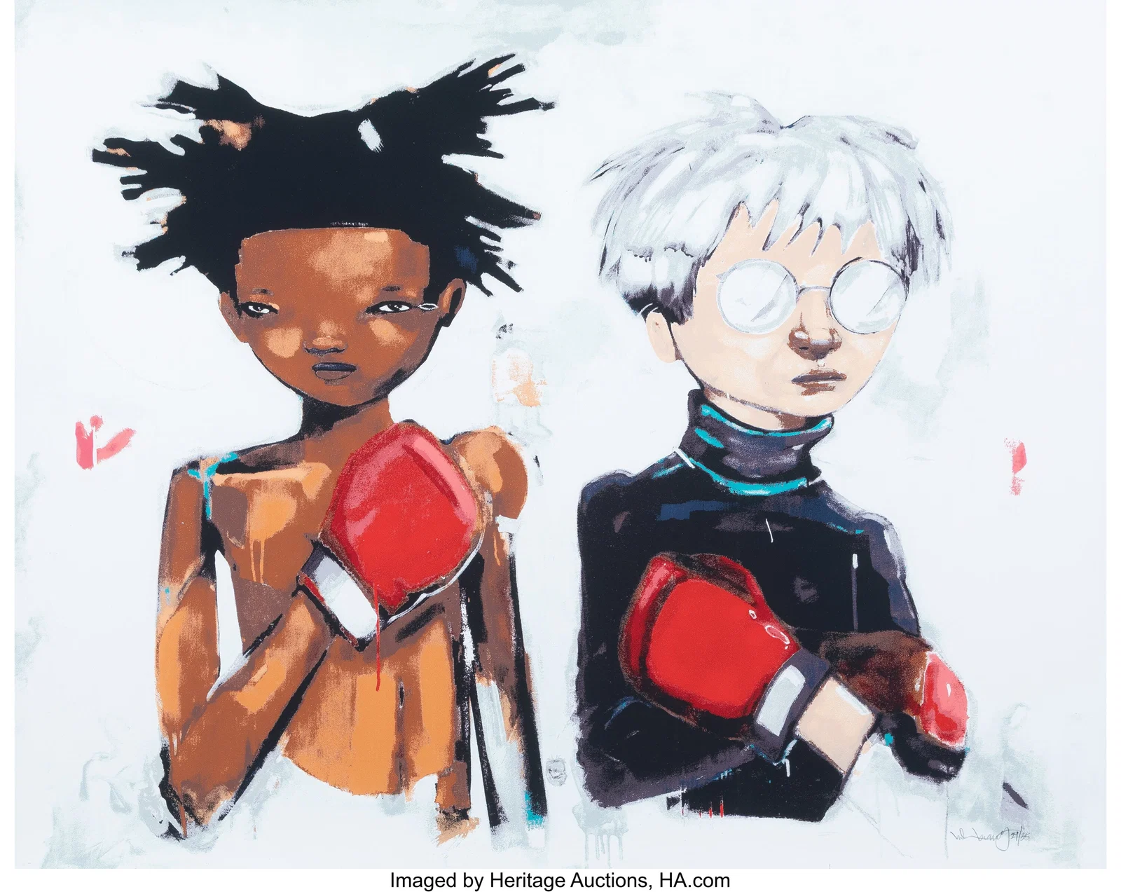Hebru Brantley (b. 1981) No More Public Battles,