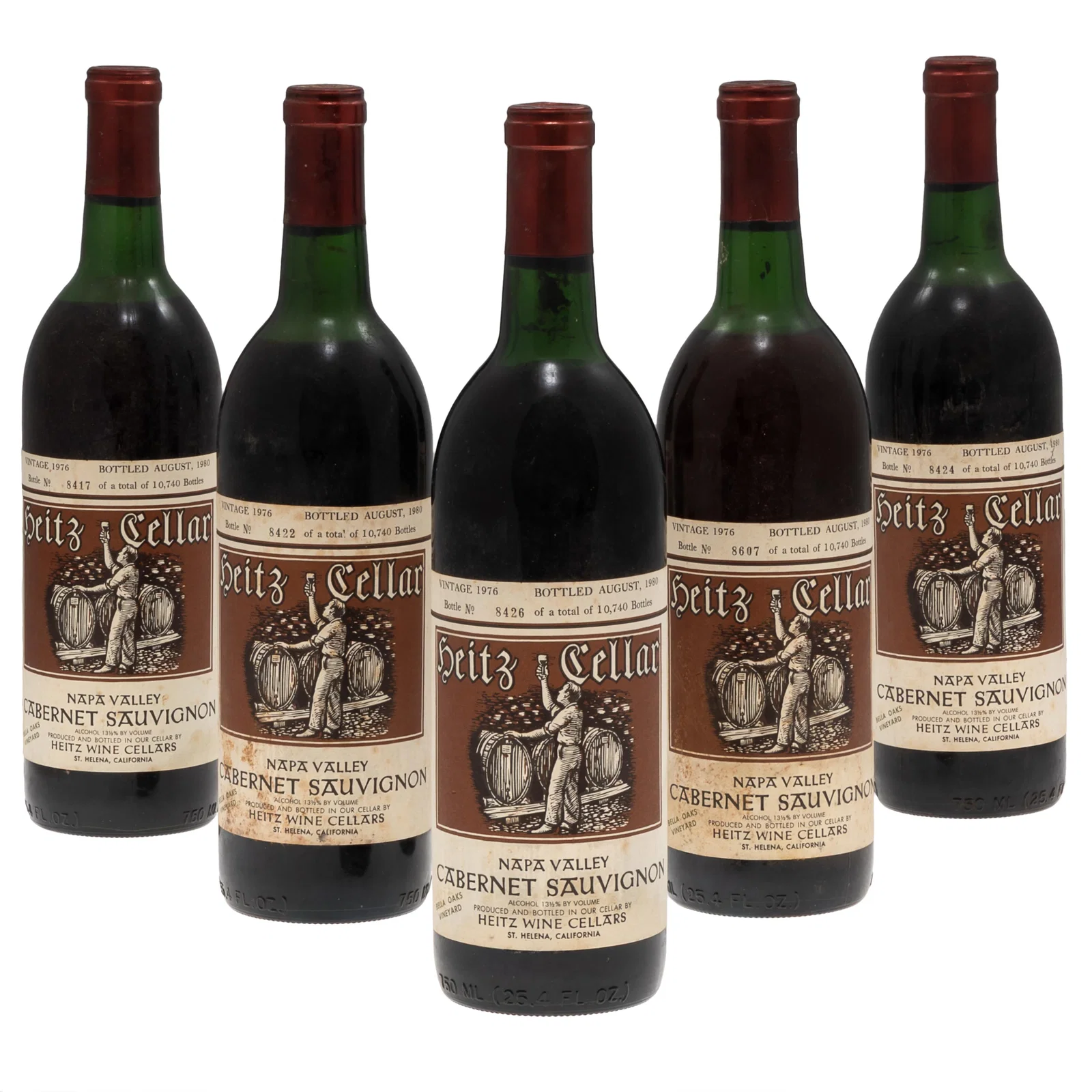 Heitz Cellar Bella Oaks Vineyard Cabernet Sauvignon 1976